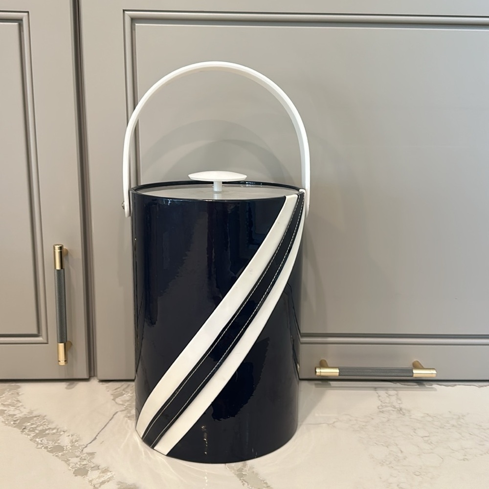 Georges Briard Ice Bucket Signed Vintage Rare